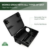 Eco Pro Pest Control Secure Rat Bait Stations inside parts.